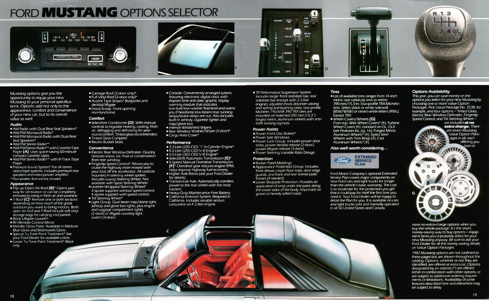 1982 Ford Mustang Brochure Page 10